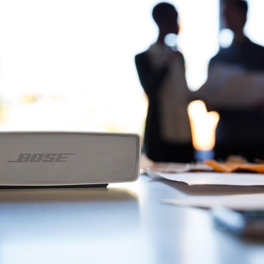 Altavoz inalámbrico - Bose SoundLink Mini II Perla, Bluetooth, Manos libres, Plata