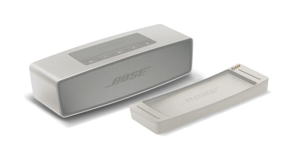 Altavoz inalámbrico - Bose SoundLink Mini II Perla, Bluetooth, Manos libres, Plata