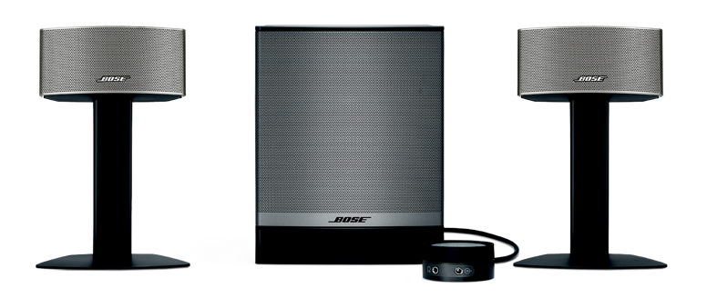 Altavoces para PC - Bose Companion 50, Multimedia, Módulo Acoustimass, Altavoces saté