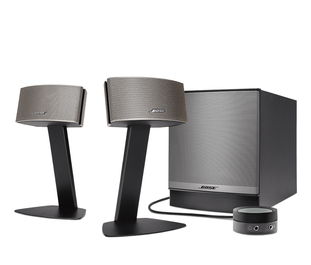 Altavoces para PC - Bose Companion 50, Multimedia, Módulo Acoustimass, Altavoces saté