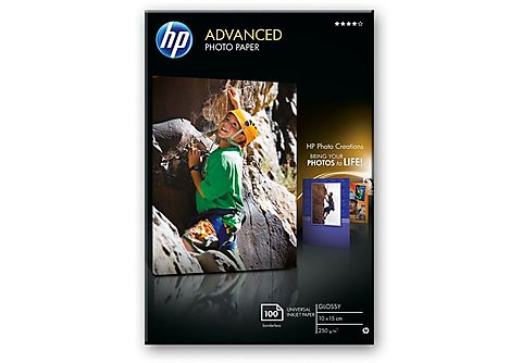 Pack de 2 paquetes de papel de fotografía satinado - Hewlett Packard Q8692APACK2X1