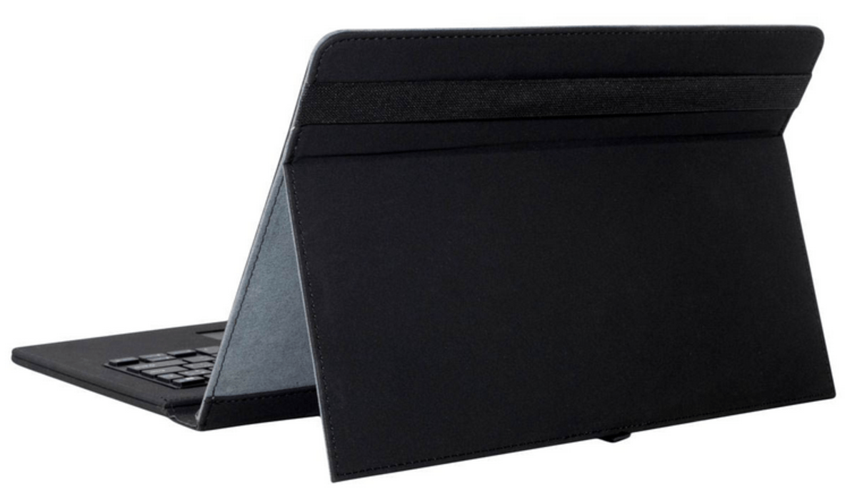 Funda para tablet de 9,7 a 10,1 pulgadas - E-vitta KeyTab USB Touchpad, negro, con teclado USB