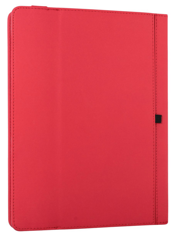 Funda para tablet de 9,7 a 10,1 pulgadas - E-vitta KeyTab USB Touchpad, roja y gris, con teclado USB