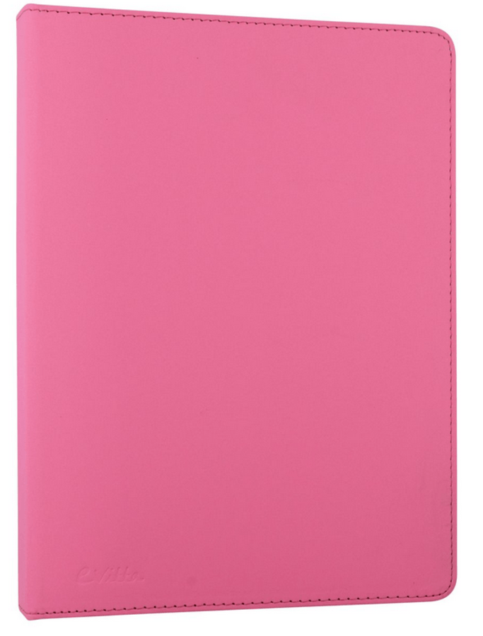 Funda para tablet de 9,7 a 10,1 pulgadas - E-vitta KeyTab USB Touchpad, rosa y blanca, con teclado