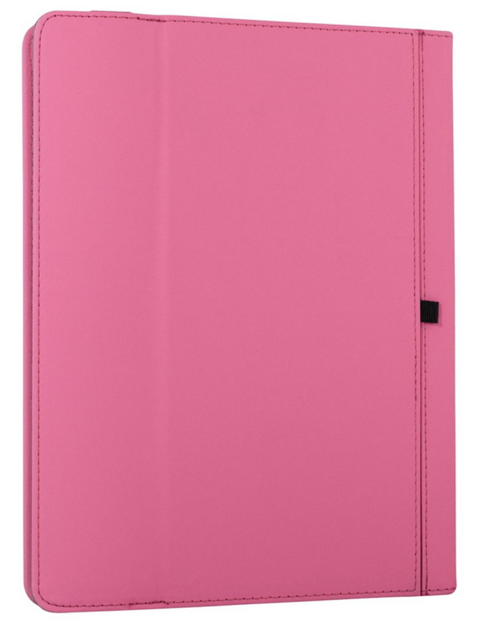 Funda para tablet de 9,7 a 10,1 pulgadas - E-vitta KeyTab USB Touchpad, rosa y blanca, con teclado