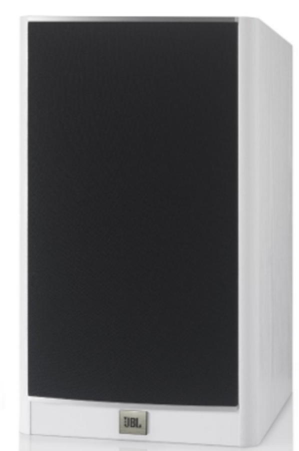 Altavoces estéreo - JBL Arena 130MW, 2 vías, Para estante, Blindaje magnético, Blanco
