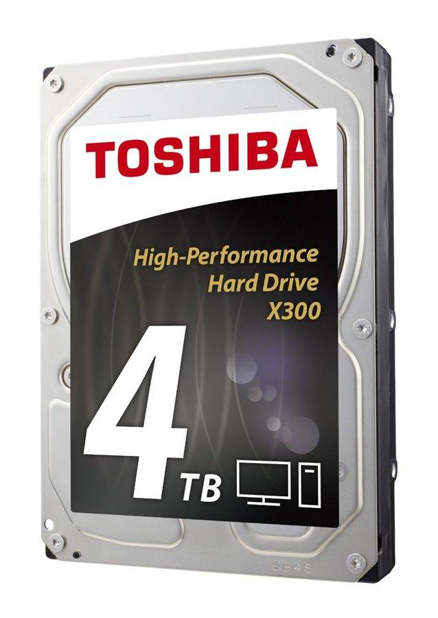 Disco duro 4 TB - Toshiba X300, 3,5 pulgadas, 7200 rpm