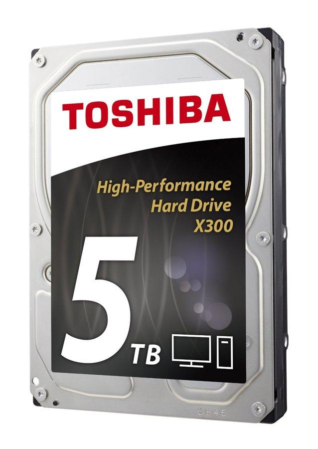 Disco duro 5 TB - Toshiba X300, 3,5 pulgadas, 7200 rpm