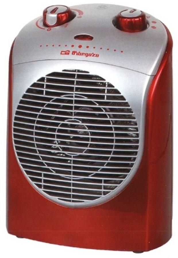 Calefactor - Orbegozo FH 5026 Potencia 2200W, Termostato regulable, 2 Niveles de calefacción