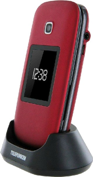 Telefunken Tm260 Cosi rojo con manos libres y teclas grandes 260 pantalla 6.6cm 4.5 de 2.6 camara 2 3.0