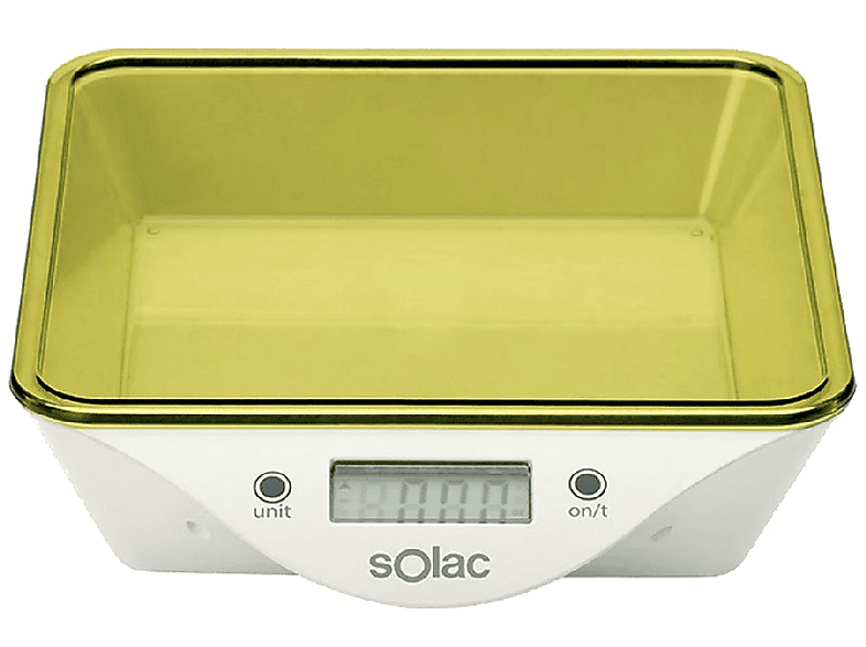 Balanza de cocina - Solac BC6260, función tara, 2 boles, multicolor, 5kg, Display LCD