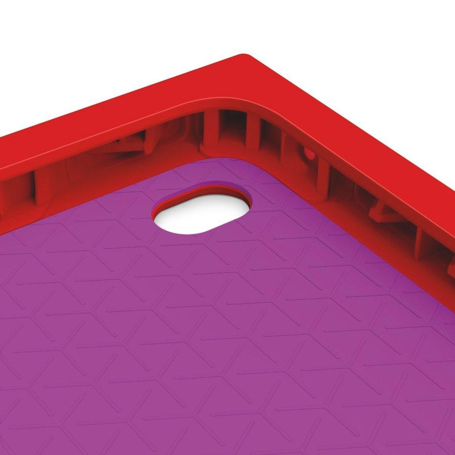 Carcasa para iPad Air 2 - Logitech Blok, color rojo y violeta