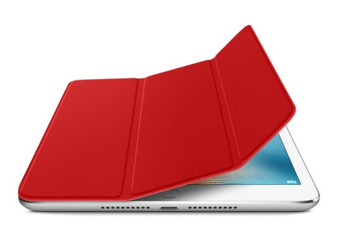 Funda para el iPad mini 4 - Apple Smart Cover, color rojo, función soporte
