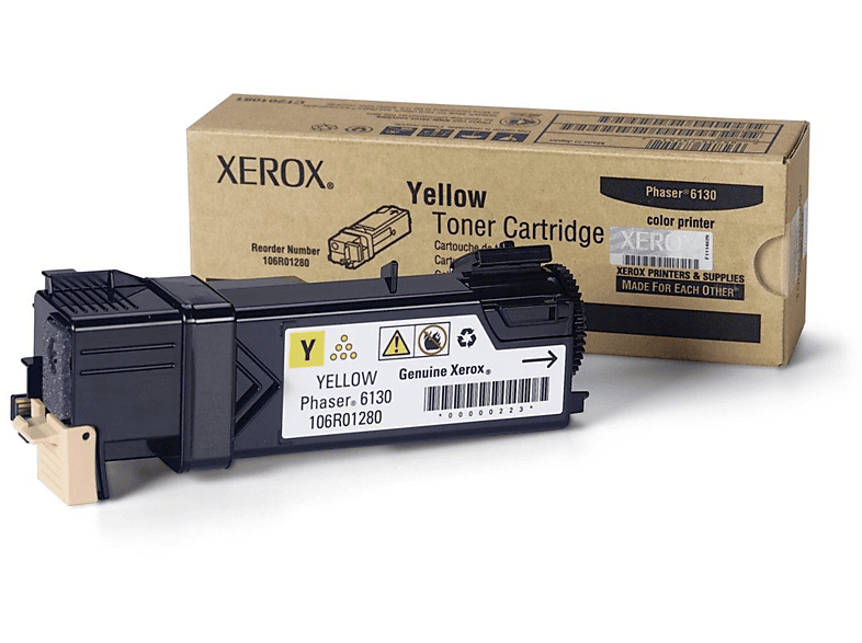 XEROX YELLOW F PHASER 6130