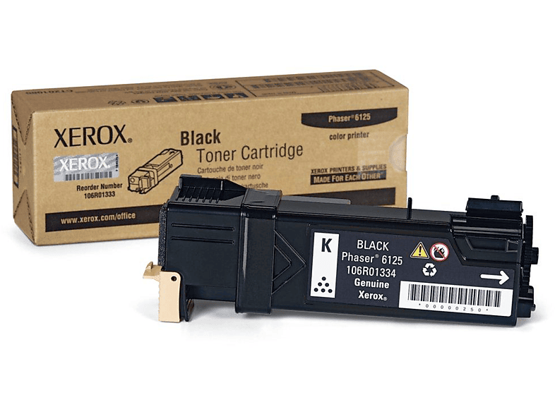 XEROX CART/BLACK PHASER 6125