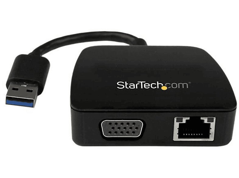 Docking Station | StarTech.com USB31GEVG Replicador de Puertos USB 3.0 VGA Ethernet Gigabit Dock