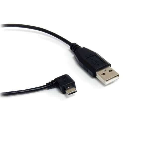 Cable USB - StarTech.com UUSBHAUB6RA Cable USB Micro USB de 1,8m A a Micro B Acodado a la Derecha