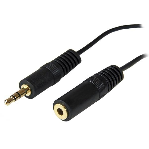 Cable - StarTech.com MU12MF Cable 3.6m Extensor Audio Mini Jack Plug Oro Macho a Hembra