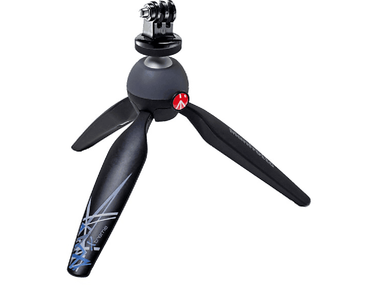 Manfrotto Pixi Xtreme mini con adaptador para gopro negro deportivas mkpixiexbk tipo bola altura 215 cm tripode