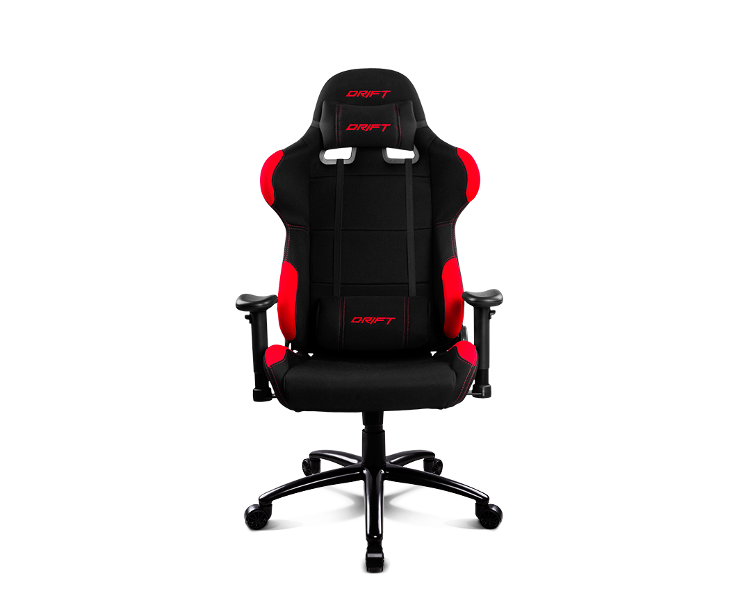 Silla Gaming Drift dr100br dr100 negraroja reacondicionado reposabrazos ajustable cojines y color para videojuegos universal asien