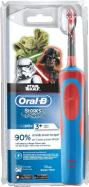 Cepillo Eléctrico - Oral-B Stages Power Vitality, Diseño Star Wars