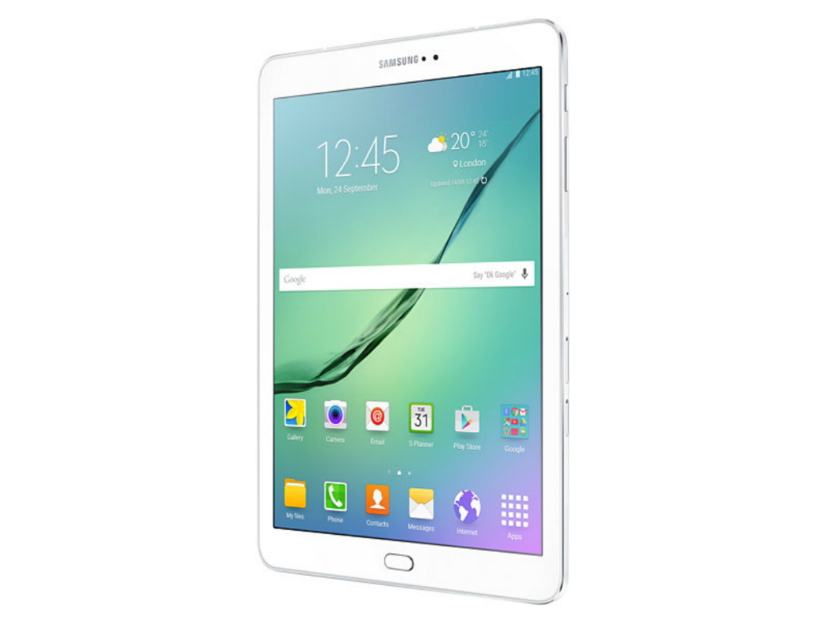 Tablet - Samsung Galaxy Tab S2 4G T819, 8 núcleos, 32GB, Lector de huellas, Blanco
