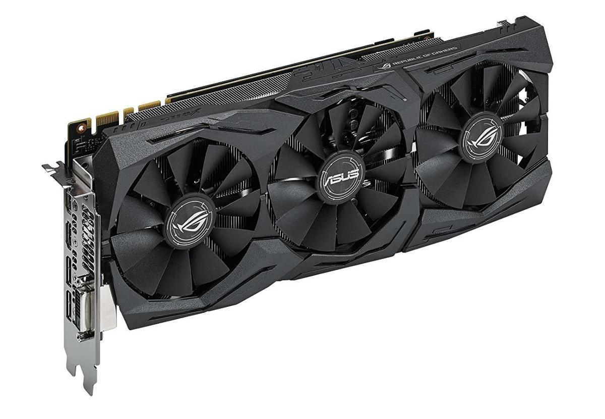 Tarjeta gráfica - ASUS Nvidia GeForce Strix GTX 1070, 8GB, GDDR5
