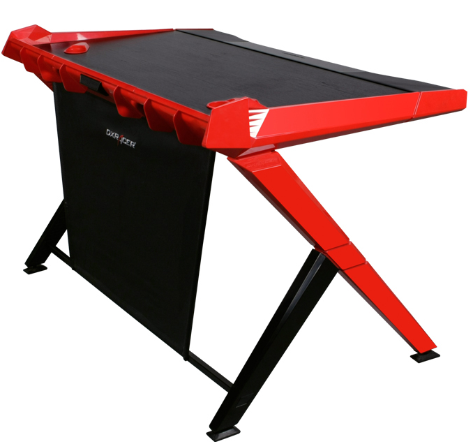 Mesa gaming - DXRacer GD/1000/NR, Inclinable 10 grados, Máxima ergonomía