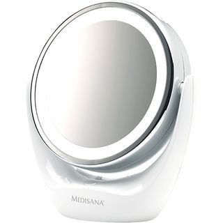 Espejo lumínico - Medisana CM 835, LED, 5 aumentos, Giratorio, Blanco