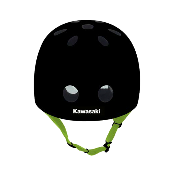 Casco - Kawasaki KX100457, Talla L/XL, Negro