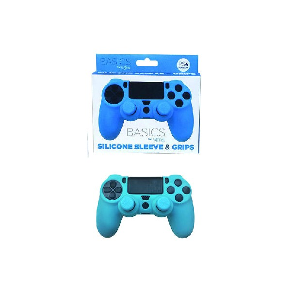 Funda + grips - FR-TEC Basics, Para PS4, Azul