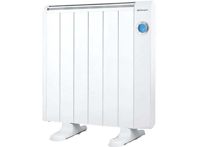 Orbegozo RRE 1010, 1000W, 6 elementos, Pies de apoyo, Mando a distancia, Blanco