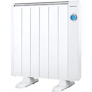 Emisor térmico - Orbegozo RRE 1010, 1000W, 6 elementos, Pies de apoyo, Mando a distancia, Blanco