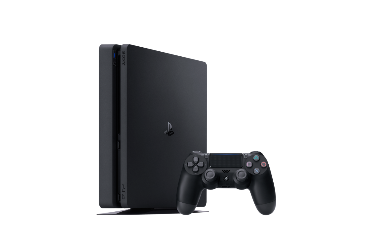 Consola - Sony PS4 SLIM Negra 1 TB +  Horizon Zero Dawn