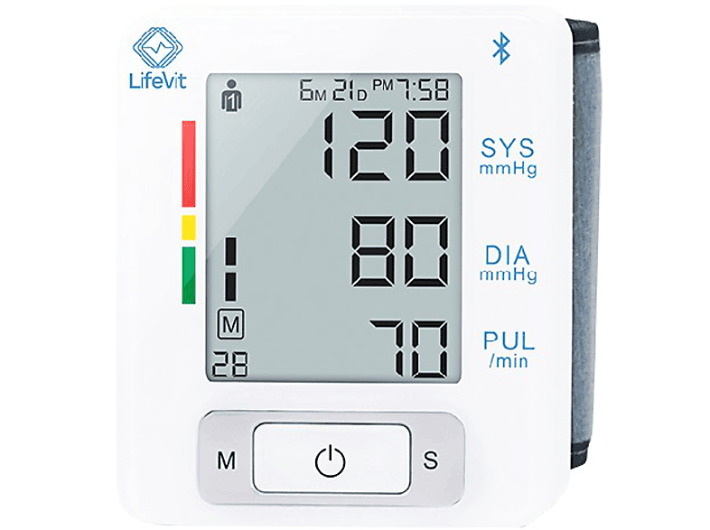 Tensiómetro - Daga FH-BPM150, LifeVit, Para muñeca