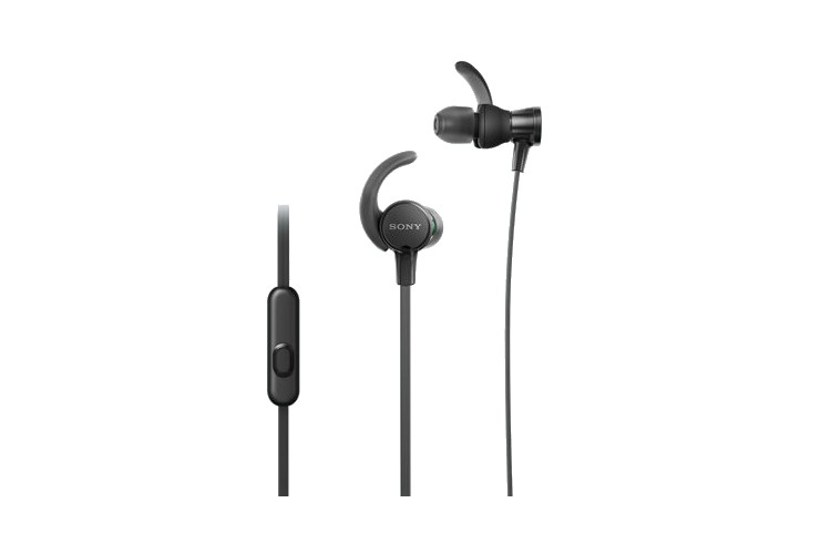 Auriculares Deportivos Sony extra mdrxb510asl negros mdrxb510as con mdrxb510asb cable 1.2m 56oh intraurales diseño lavable resistente al agua ipx57 mando integrado compatible smartphones color talla ear mdrxb510asb.ce7 xb510as