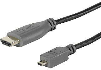 Cable HDMI - Vivanco 45267, 1.5 m, 4k, Gris