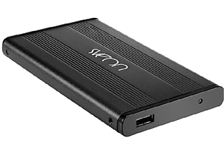 Caja | Sveon STG062, 2.5", USB 3.0, Aluminio, Negra