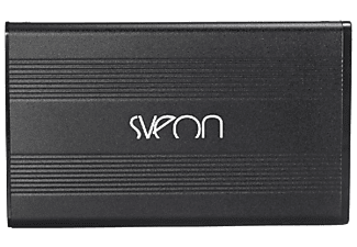 Caja disco duro - Sveon STG062, 2.5", USB 3.0, Aluminio, Negra