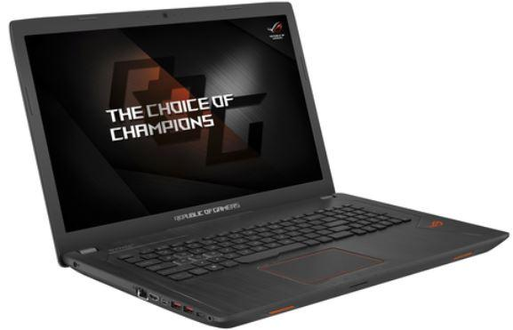Portátil gaming - ASUS GL753VD-GC011, 17.3", i7-7700HQ, GTX1050, RAM 8GB, 1TB HDD+128GB SSD, Negro
