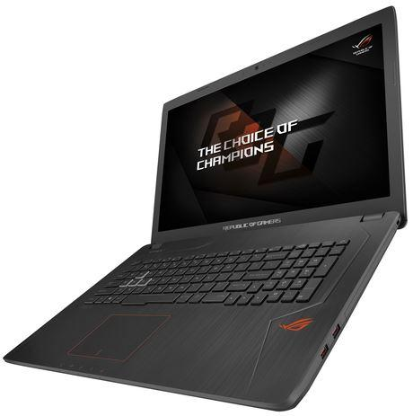 Portátil gaming - ASUS GL753VD-GC011, 17.3", i7-7700HQ, GTX1050, RAM 8GB, 1TB HDD+128GB SSD, Negro