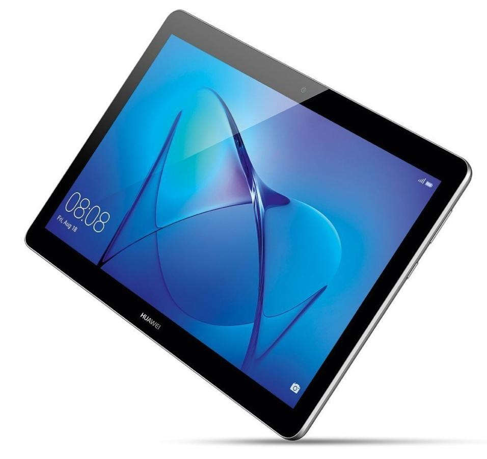 Tablet - Huawei MediaPad T3, 9.6" 1280x800, Memoria de 32 GB, 3 GB RAM, 5 MP, Gris espacial