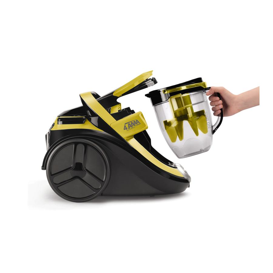 Aspirador sin bolsa - Rowenta RO 7634 EA Silence Force Cyclinic 4A, 2.5L, 750W, Silencioso