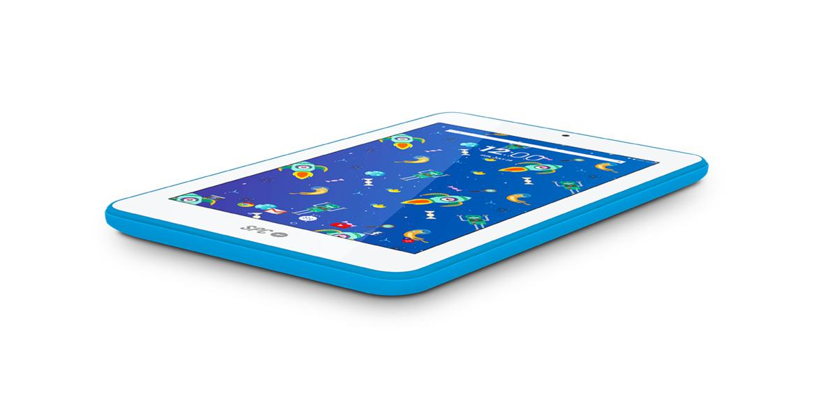 Tablet - SPC GLOW 7, 7" 1024x600, Cortex A53, Andriod, Wifi, Cámara frontal, 8 GB, Azul