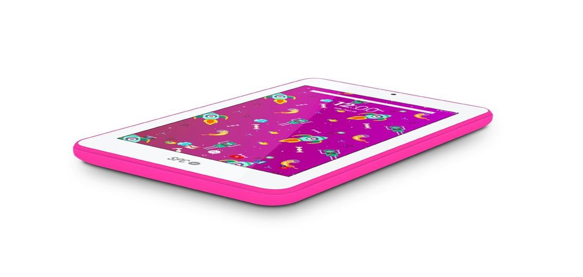 Tablet - SPC GLOW 7, 7" 1024x600, Cortex A53, Android, Wifi, Cámara frontal, 8 GB, Rosa