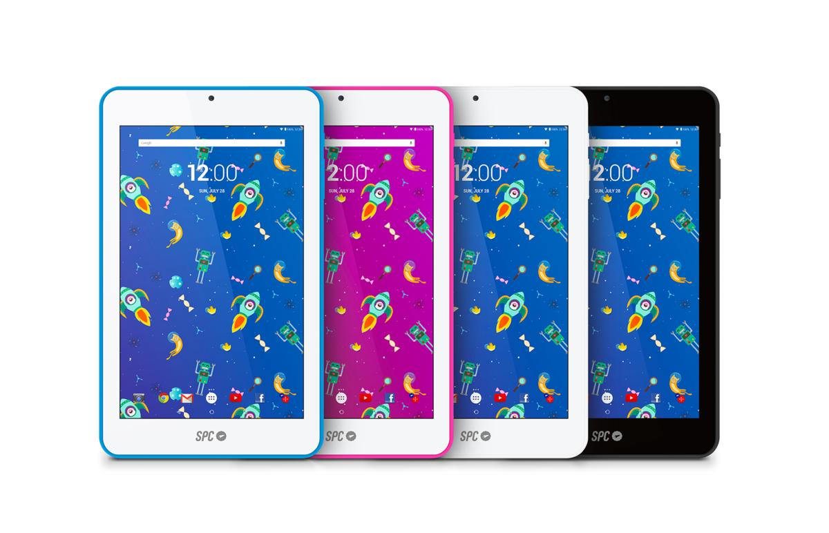 Tablet - SPC GLOW 7, 7" 1024x600, Cortex A53, Android, Wifi, Cámara frontal, 8 GB, Rosa