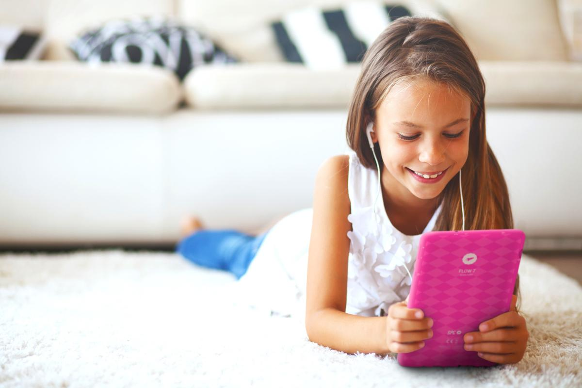 Tablet - SPC GLOW 7, 7" 1024x600, Cortex A53, Android, Wifi, Cámara frontal, 8 GB, Rosa