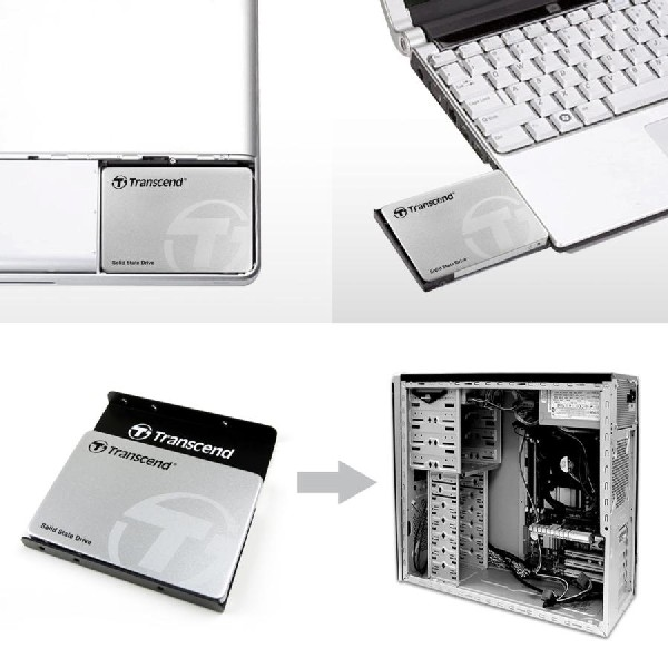 Disco duro SSD 256 GB - Transcend 370S, Interno, 2.5", SATA III, Plata