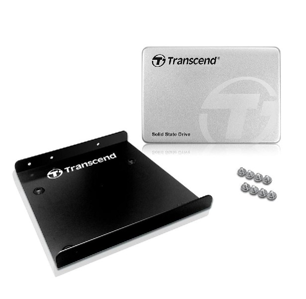 Disco duro SSD 256 GB - Transcend 370S, Interno, 2.5", SATA III, Plata