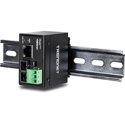 Switch - Trendnet TI-F10S30, 200Mbit/s, 1310nm, Monomodo, Negro, Convertidor de medios